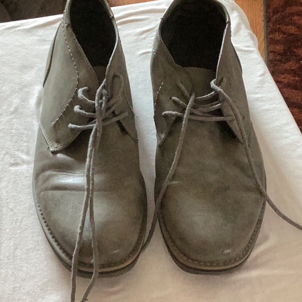 Grey oxfords